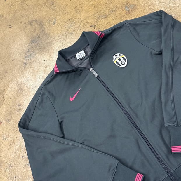 나이키 유벤투스 회핑 그레이 핑크 져지 트랙탑