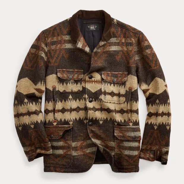 RRL Jacquard Southwestern jacket M