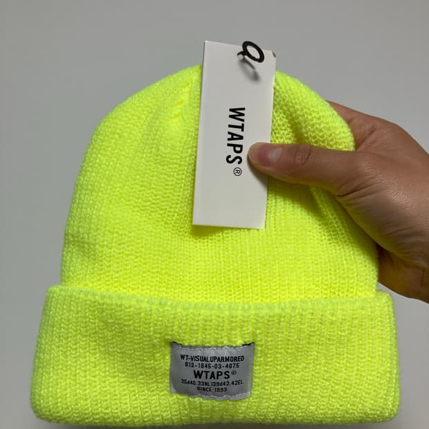 [새상품] 더블탭스 WTAPS 아크릴 비니 하늘색