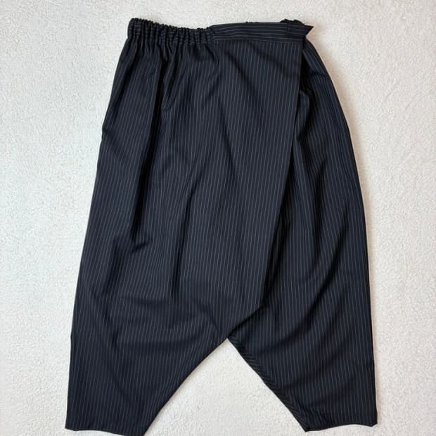 준야와타나베 21ss 크로스 웨이스트 드레이프 팬츠 PN5972   