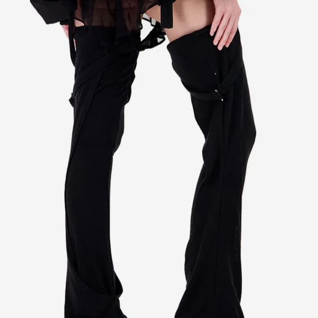 2000 아카이브스 레그워머 블랙