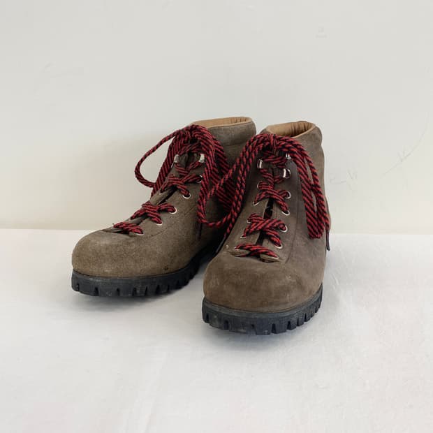 1980s 바스큐 스웨이드 하이킹 부츠