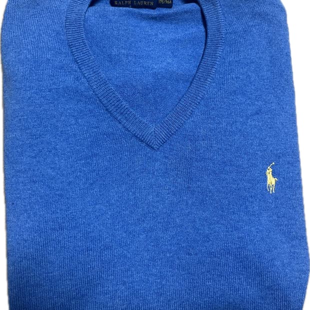 폴로랄프로렌 브이넥니트