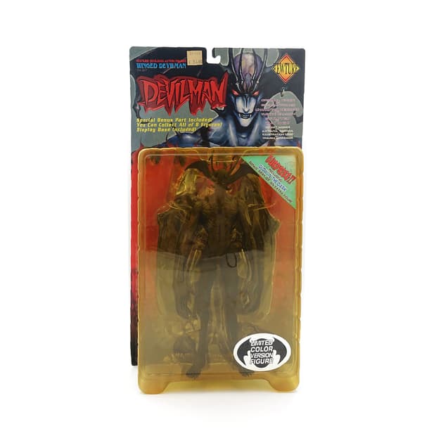 DEVILMAN FEWTURE 한정판 윙드 데빌맨 블랙 아트토이 피규어