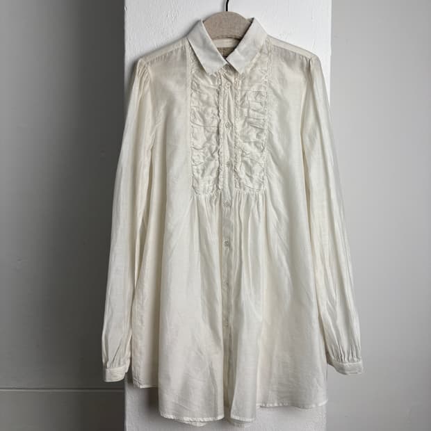 BURBERRY Ivory Blouse