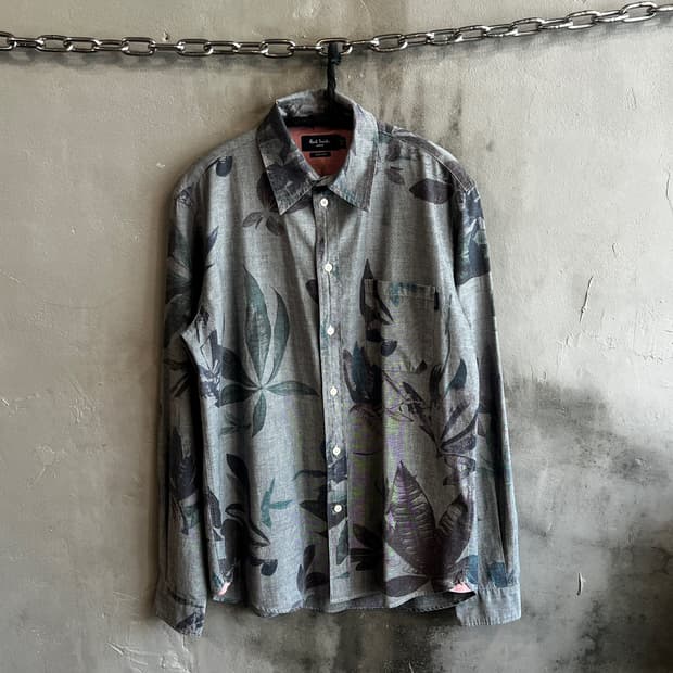 폴 스미스 보태니컬 프린트 셔츠