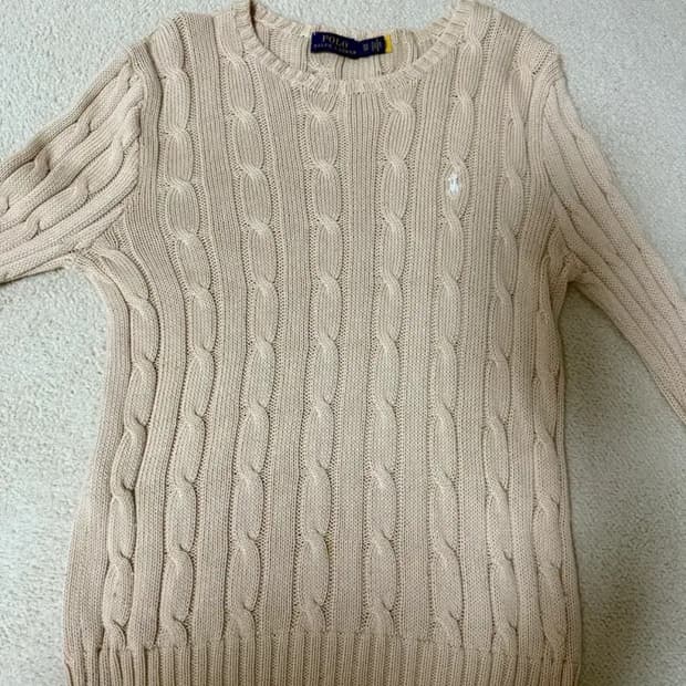 폴로 니트 베이지