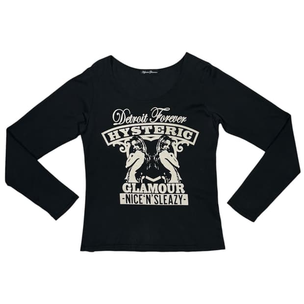 히스테릭 글래머 아카이브 히스걸 롱슬리브 티셔츠