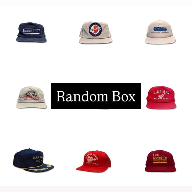 Random box 빈티지캡 랜덤박스