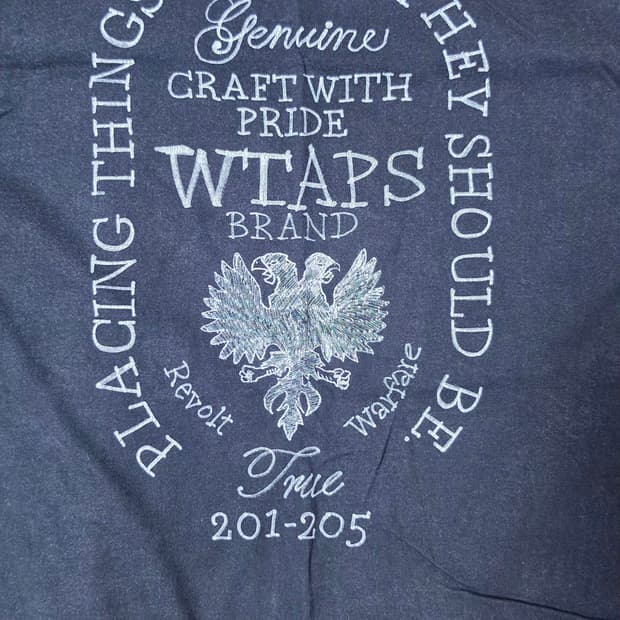 더블탭스 Wtaps Heraldry 티셔츠 5사이즈 판매