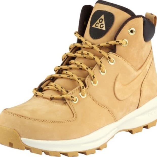 나이키 acg 마노아 레더 된장 235mm/부츠 워커 신발 운동화