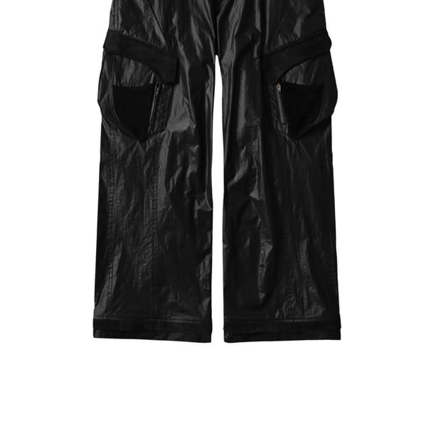  [M] XLIM EP.7 04 TROUSERS GLOSSY BLACK