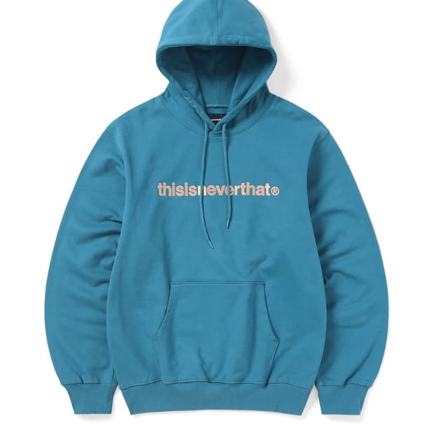 디스이즈네버댓 후드티 다크틸 S