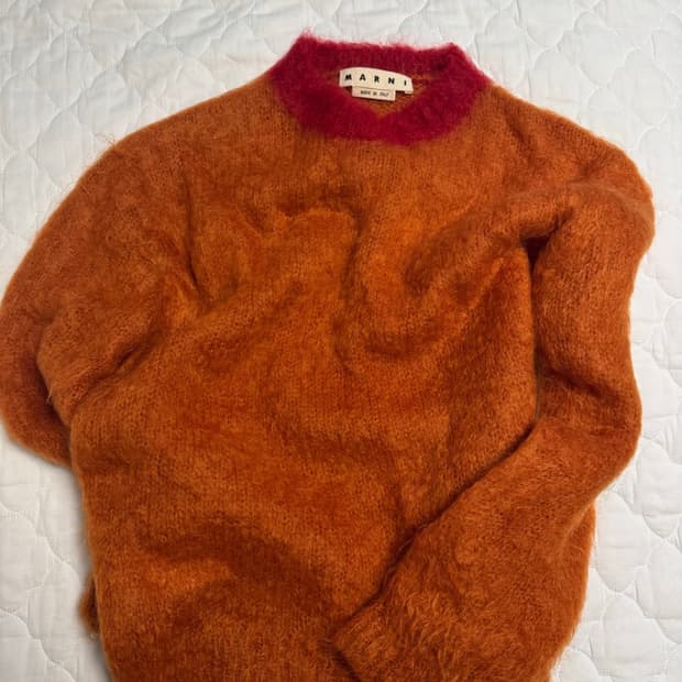 마르니 키드모헤어 니트