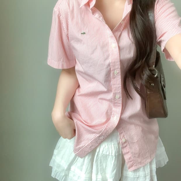 라코스테 반팔 셔츠 