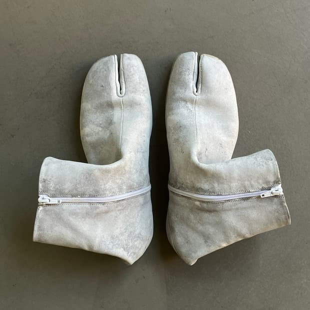 마르지엘라 페인팅 타비 플랫부츠 42size