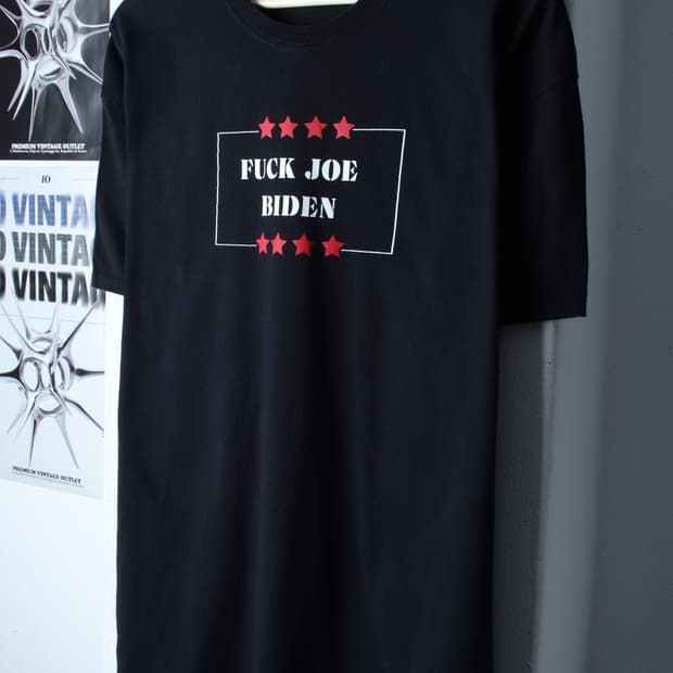 (2XL) 브랜드빈티지 반팔 티셔츠 USA 빅사이즈 블랙-H30164