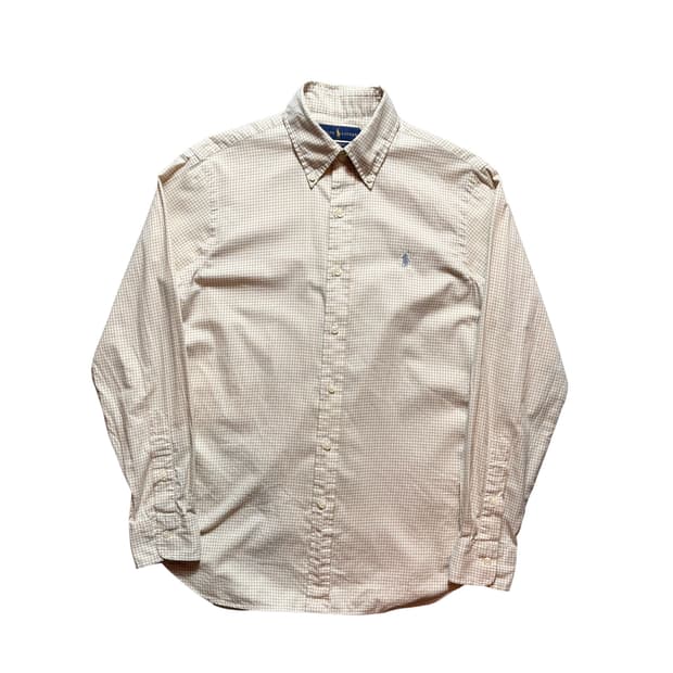 폴로 체크 셔츠