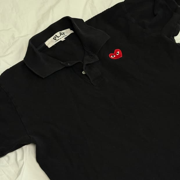 꼼데가르송 반팔가디건 L