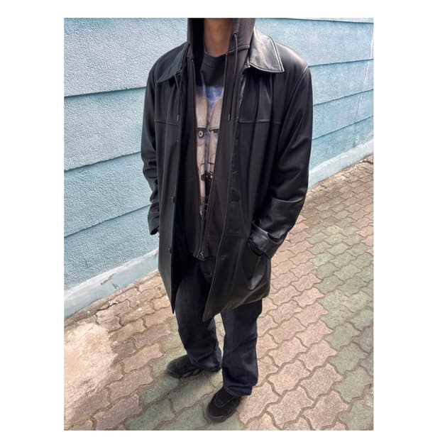 Vintage 양가죽 카코트