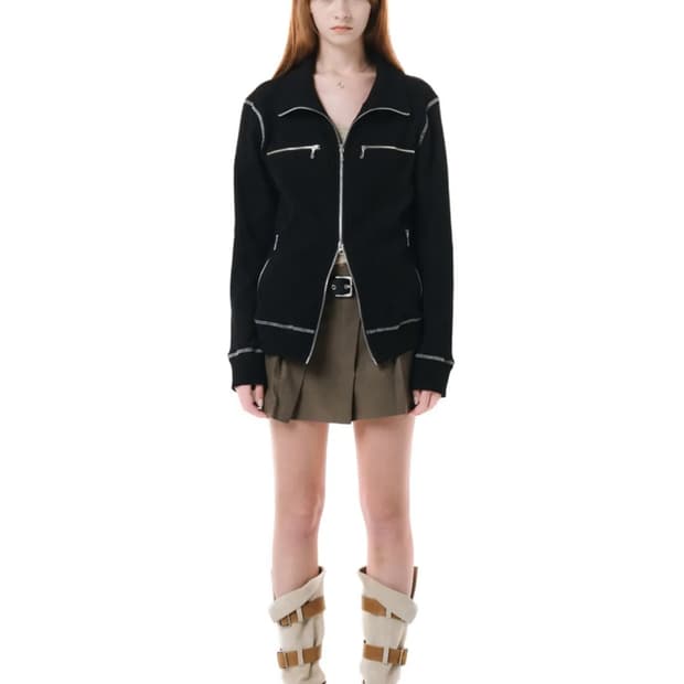 EVENTAIL FOLD LINE SKIRT