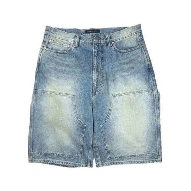 뤠쓰 더블니 데님 쇼츠 (32) 새상품