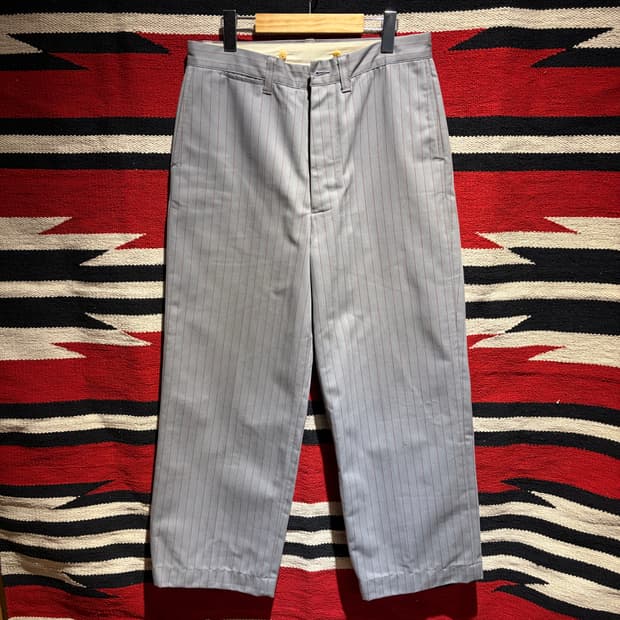 Labour union gray stripe pants 