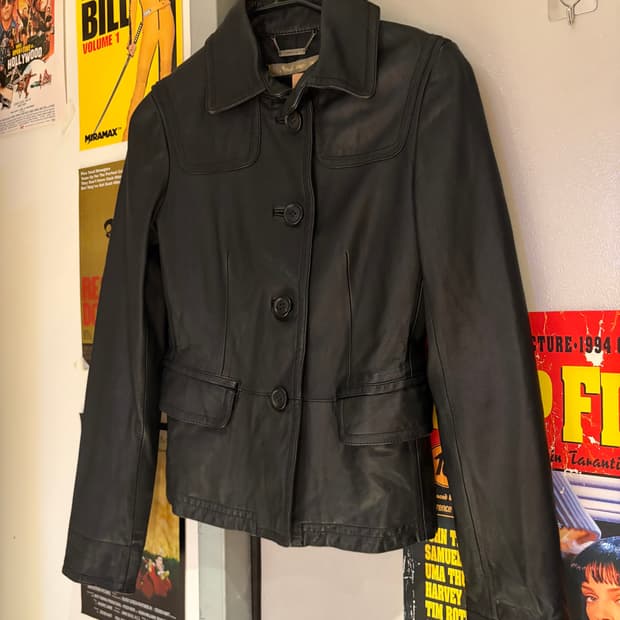 ninesix ny 양가죽 레더자켓