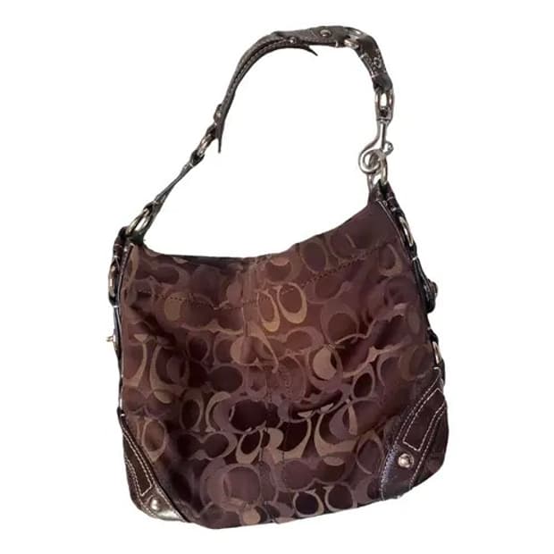 Coach y2k 갸루 코치 초코 브라운 숄더백 