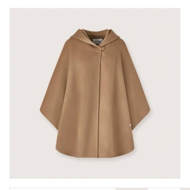 헬렌카민스키 메르시에 판초 코트