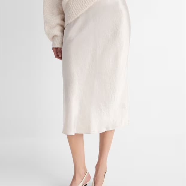 Vince 새틴 스커트