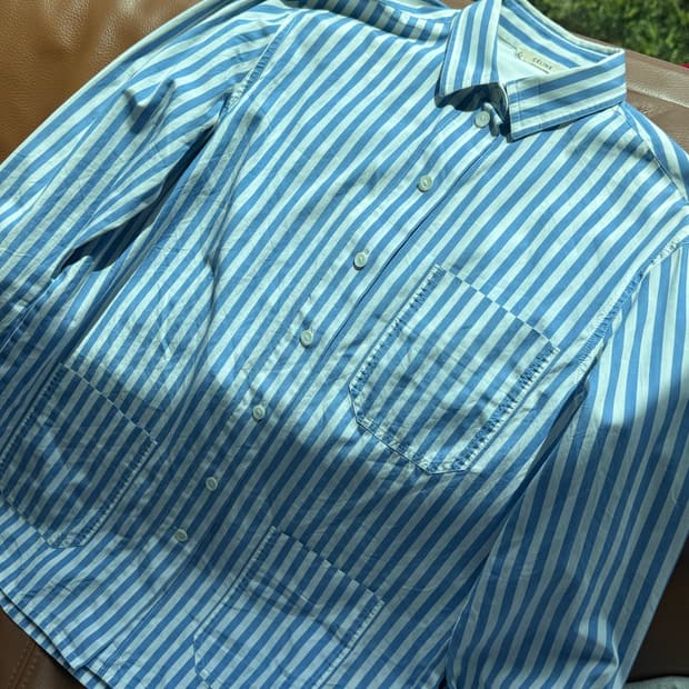 Celine stripe work shirts