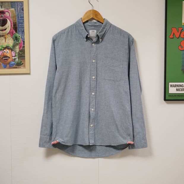 VISVIM 네프 샴브레이 셔츠