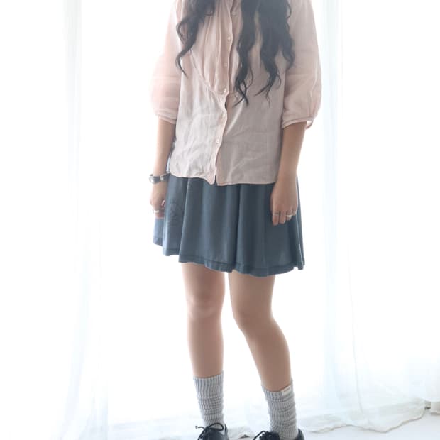 [Margaret Howell] Linen Gather Shirt