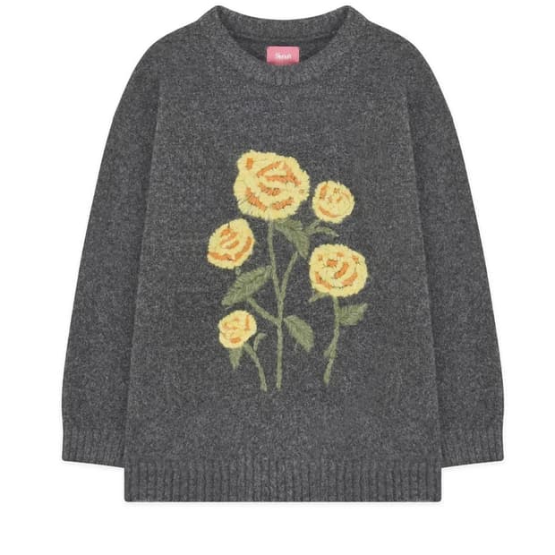 시눈 Rose garden pullover knit
