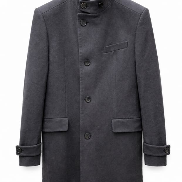 휴고보스 블랙 코트 52 사이즈