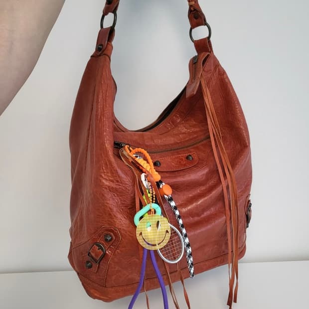 발렌시아가 모터백 호보백 빈티지백