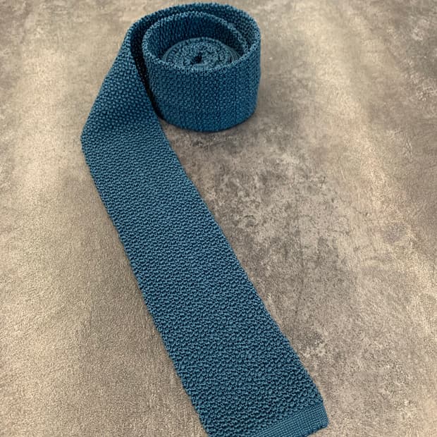 HERMES 에르메스 트리콧 니트 타이(실크)