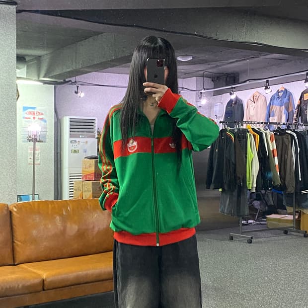 아디다스 빈티지 모로코 트랙탑 져지 자켓 B4534