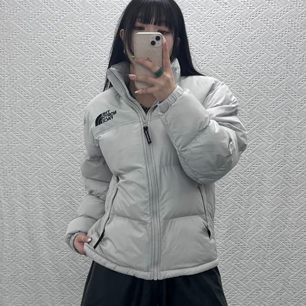 노스페이스 눕시 온볼 레트로 빈티지 패딩 자켓 M C09127