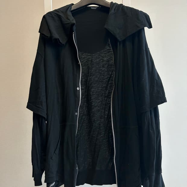 언더커버 집업 가디건