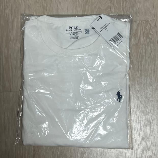 [미개봉] 폴로 클래식핏 헤비웨이트 저지 티셔츠 L