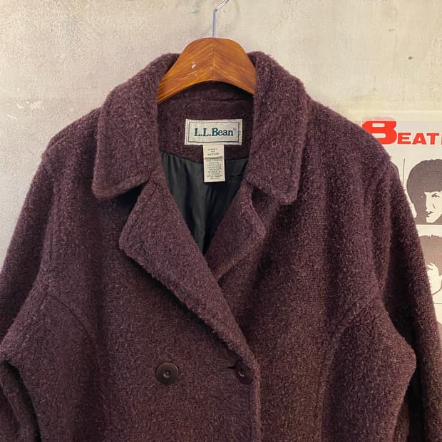 L.L.Bean 울 더블 코트