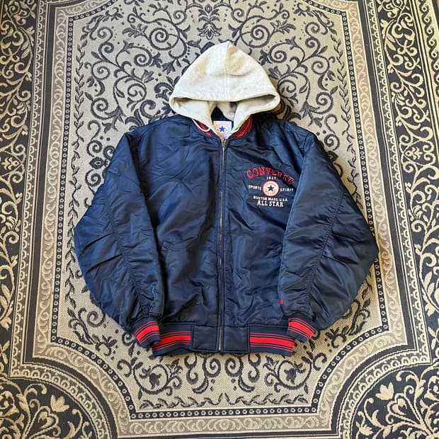 2L 90s 컨버스 올스타 바시티 자켓/W2304