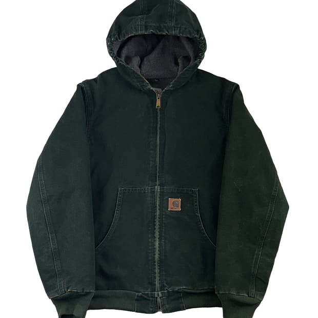 칼하트 YY라인 J130 SPC 액티브 후드 자켓 스프루스 그린