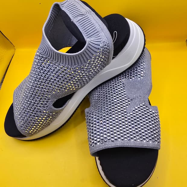 스타카토 니트 비즈 샌들 (235)