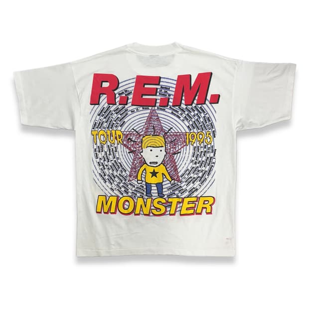 1995’ R.E.M. 몬스터 투어 Migraine Boy 티셔츠 XL