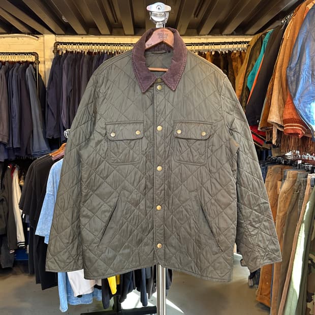 바버 리더스데일 Liddesdale 퀄팅 자켓 