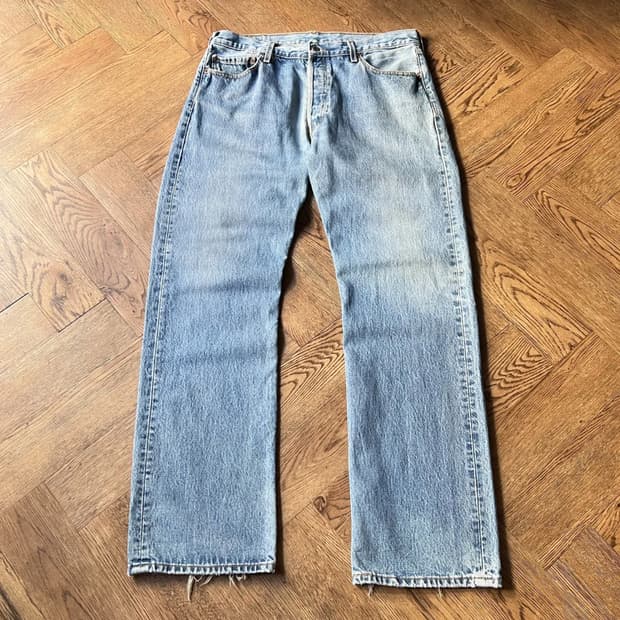 [36]00's 리바이스 501 멕시코제 스트레이트 데님 팬츠