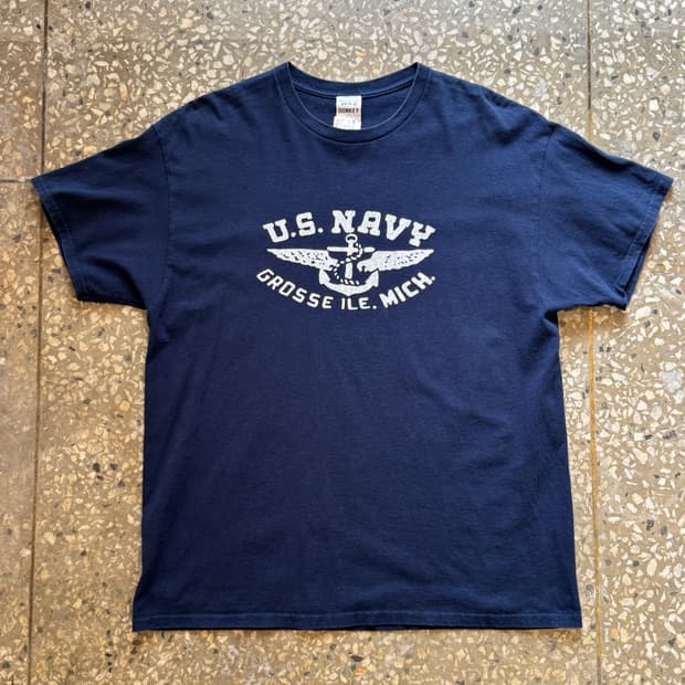 와일드동키 U.S.NAVY 반팔 티셔츠(HT7)